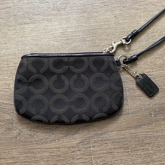 Coach Black Wristlet - Picture 3 of 4